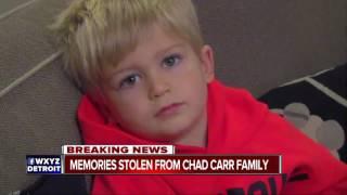 Memories of Chad Carr stolen from family