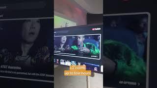 This TV can also be a massive tablet