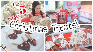 5 of The Absolute EASIEST Christmas Treats to make this year! 