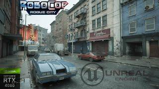 RoboCop game looks close to real life - Unreal Engine 5  - RTX 4080