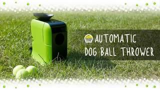 Automatic Dog Ball Thrower with Treat Dispenser