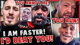 Jon Jones RESPONDS to Tom Aspinall MESSAGE + Alex Pereira REACTS! Conor McGregor & Charles Oliveira!