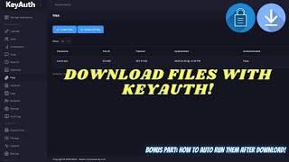 How To Download Files Using KeyAuth