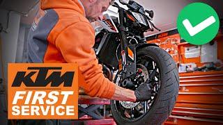 KTM 790 DUKE | First Service Walk Through