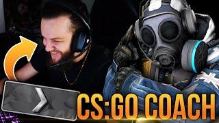 CONTRATÉ A UN COACH Y FINGÍ SER UN JUGADOR SILVER... | CS:GO