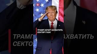 Трамп хочет захватить сектор Газа! #трамп #сша #политика #газа #новости #война #палестина #shorts