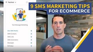 SMS Marketing Tips for eCommerce Stores - 9 Tips | Marketing 360