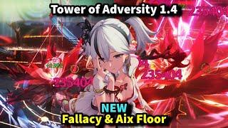 Camellya vs Fallacy & Aix, New Hazard Tower of Adversity | Wuthering Waves 1.4