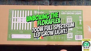 Unboxing and Assembling the FloraFlex 700W Full Spectrum Led Grow Light!