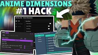 [UPDATE] Roblox Anime Dimensions Script Hack GUI : Auto Farm, Max Stats, Infinite Points/Gems & More