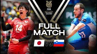  JPN vs  SLO - Paris 2024 Olympic Qualification Tournament | Full Match - Volleyball