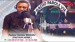 EXHORTATION MATINALE A LA RADIO PAROLE VIE AVEC PAST HERBI LE 05 06 2024