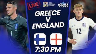 Greece v England | Matchday Live!