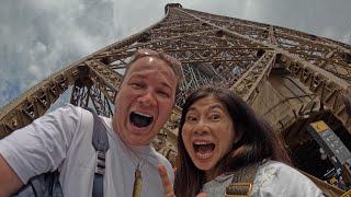  !!!Welcome To Romantic Paris 2024 Olympics Amy&Jan!!!  {Part 10/10 - Eiffel Tower Stairs}