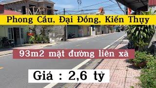 Bán đất mặt đường liên xã Đại Đồng, Kiến Thụy, Hải Phòng. Gần Vinhomes Dương Kinh - Kiến Thụy