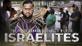 Captain Nahshon Brings the Entire Community to Witness the Israelites