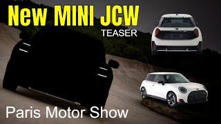 MINI John Cooper Works JCW Teaser Before Paris Motor Show Reveal