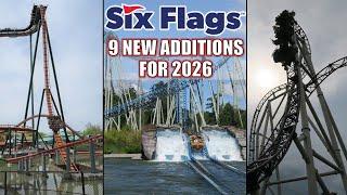 Six Flags Announces 9 New Additions for 2026 | What Will Replace Kingda Ka?