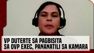 VP Sara Duterte, mananatili sa Batasang Pambansa complex hanggang Nov.  25