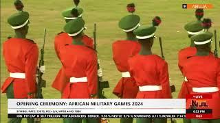 Opening Ceremony: African Military Games 2024 Parade Display by Troops | NTA