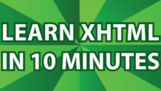 XHTML Video Tutorial