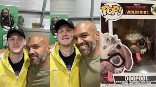 MEETING KHARY PAYTON, VALORIE CURRY, LAZ ALONSO, POLLYANNA MCINTOSH AND DOGPOOL AT COMIC CON!