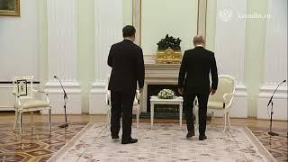 President Putin meets China’s Xi Jinping in Moscow #ruptly #kremlin.ru#moscow