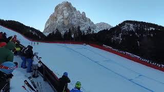 Beat Feuz @ Saslong Val Gardena 15/12/2018 Camel Humps Kamelbuckel jump