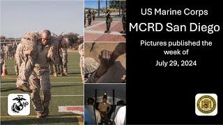 USMC: MCRD San Diego Photos Published the week of July 29, 2024.