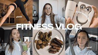 FITNESS VLOG ‍️ Bridal beauty plan, how I am prepping for the wedding, habit stacking!