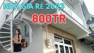 Nhà giá rẻ 2023. Đúng 800tr gần chợ | Phương Hiền Nhà Bình Chánh