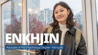 Enkhjin Gansukh (Mongolia) - Associate of Arts (Psychology) Degree