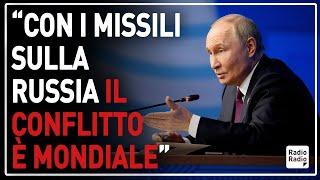 PUTIN ANNUNCIA ▷ "Con i missili NATO SULLA RUSSIA il CONFLITTO è MONDIALE" | [SUB.ITA]