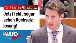 Jetzt fehlt sogar schon Kochsalzlösung – Dr. Martin Vincentz (AfD)