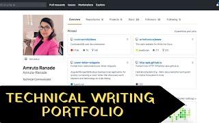 My Technical Writing Portfolio (ft. GitHub and open source projects)