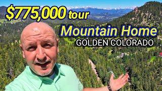 THE VIEW! Golden Colorado Home for sale [60 second MOUNTAIN Home Tour]