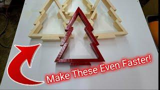 How To Make A Wood Christmas Tree With This Simple Jig | DIY WOODWORKING