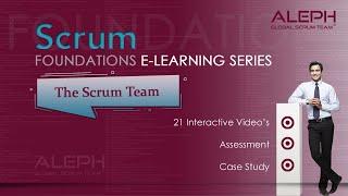 Scrum Foundations E-Learning Series #5: The Scrum Team | ALEPH-GLOBAL SCRUM TEAM