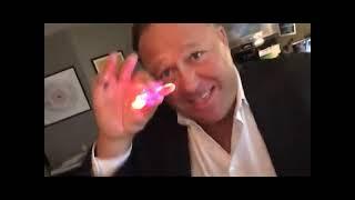 Alex Jones listening to Better Off Alone while dancing with a fidget spinner