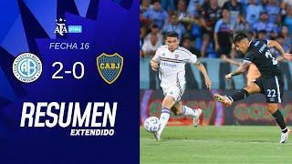 Belgrano 2-0 Boca Juniors | Resumen Extendido | Fecha 16