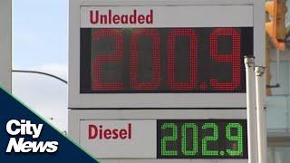 Vancouver gas prices hit $2/litre