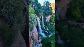 Rifle Falls State Park- The waterfalls were amazing #hiking #waterfall #outdoors #colorado #nature