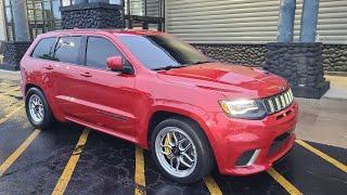 TAKING DELIVERY OF MY 1 0F 1 HEAVILY MODIFIED JEEP TRACKHAWK