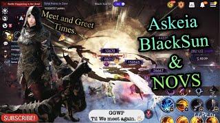 Black Desert Mobile Meet and Greet with me and The new CP Slap Askeia, Really enjoy today, GGTY 