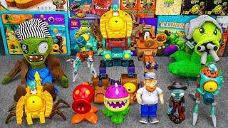 55 Minutes Unboxing ASMR Plants vs. Zombies Fun Track Game Toy Set | Toy Review