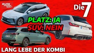 Lang lebe der Kombi - Platz: ja, SUV: nein - 7 Kombis wider den SUV-Trend I auto motor und sport