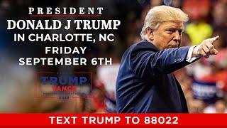 LIVE: President Trump in Charlotte, NC