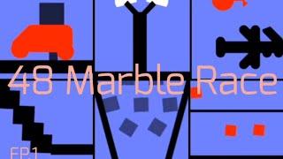 48 Marble Race EP.1 (by Algodoo)