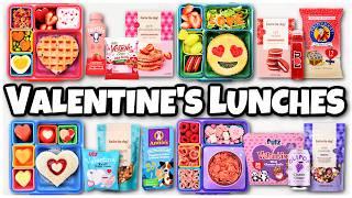 Eating ONLY Valentines Day Food For Lunch! ️ Bunches of Lunches