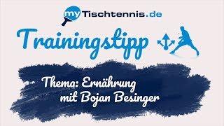 Tischtennis und Ernährung | mytischtennis.de Tipp #1